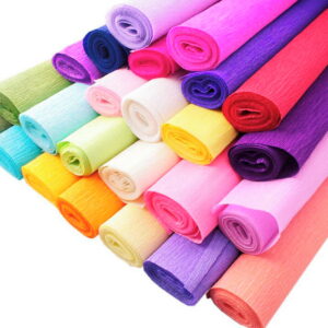 Papel Crepom 0,48 X 2,00 metro Várias Cores - Unidade