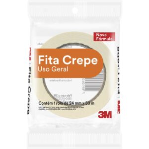 Fita crepe - uso geral 24mmx50m