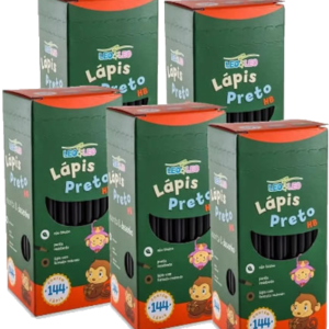 Lápis Preto Atacado 5 Caixas Com 144 Unid Total De 720 Lápis