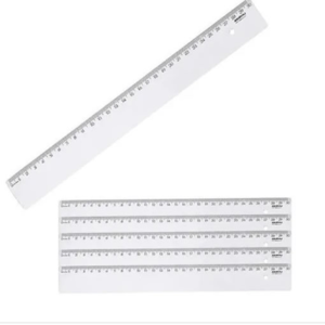 Régua De 30 Cm Pacote Com 100 Unidades Atacado