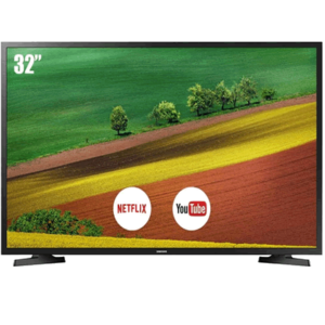 Smart TV 32" LED, Samsung, HD, HDMI, USB, Wi-Fi