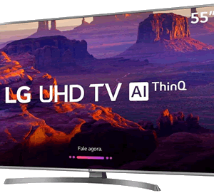 Smart TV LG - LED PRO 55'' Ultra HD 4K - 4 HDMI, 2 USB Wi-fi , Digital, Controle Smart Magic