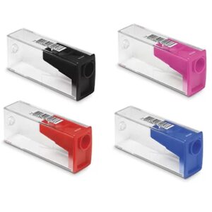 Apontador com Depósito Faber-Castell - Pote com 25 Unidades