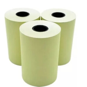 Bobina Térmica Amarela 57x22 - Cx C/ 30 Rolos Regispel