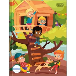 Caderno de Caligrafia Pauta Azul - Brochura Capa Dura Sapeca 40 folhas