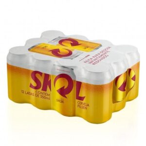 Cerveja Skol Pilsen Lata 269ml 75 UND