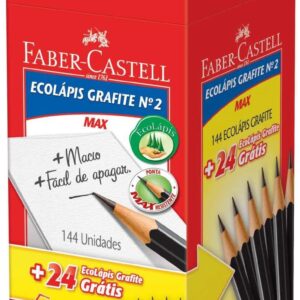 Lapis Preto - Faber Castel - N.2b CX 168UND.