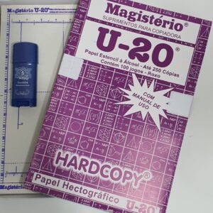 Papel Hectografico U-20 Roxo Hc-101 Cx 100