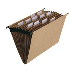 Pasta suspensa sanfonada com 12 divisões - Dello